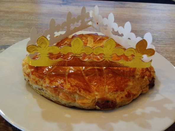 Galette des rois pistache et noisette pour l'épiphanie