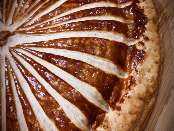 Galette des rois frangipane à la cacahuète