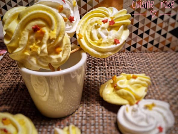 Meringues sucette (au Companion)