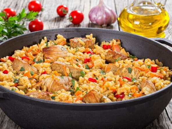 Marmite à la manière espagnole - Recette régime