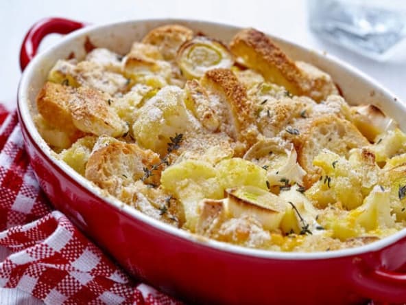 Le délicieux gratin de chou-fleur - Recette régime