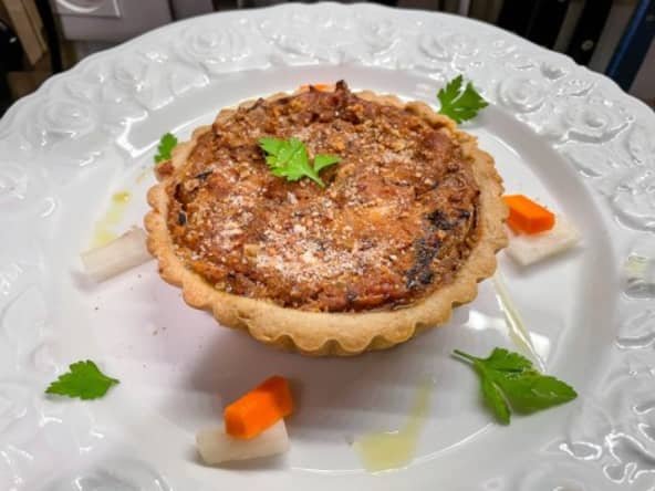 Tartelettes dorées aux oignons