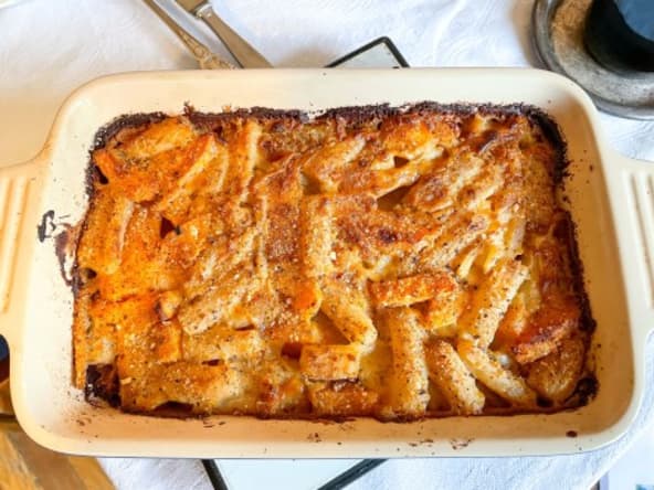 Gratin de salsifis vegan