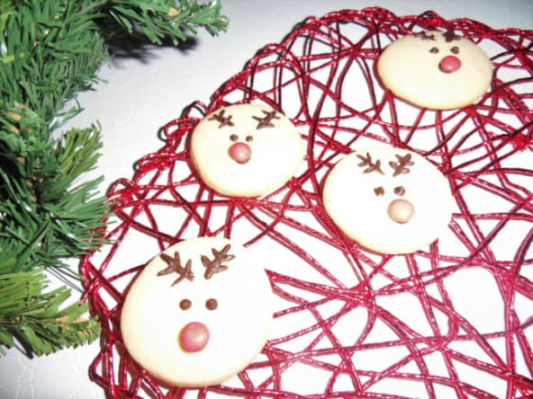 Sablés Rennes de Noël