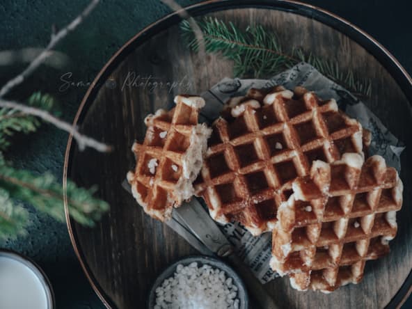 Recette Gaufre Liègeoise de Philippe Conticini