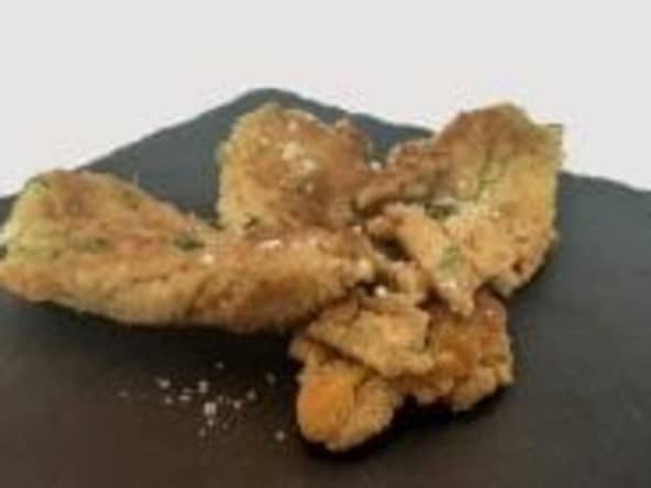 Recette beignet fleur de courgette