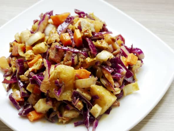 Recette de cuisine alcaline : 6 légumes et fruits aux noix