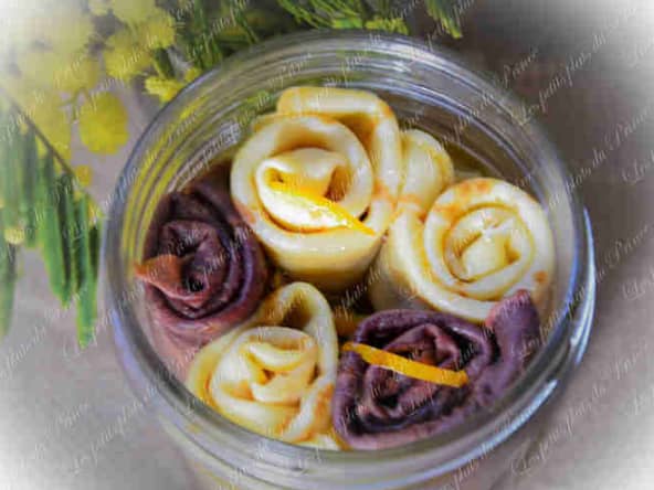 Crêpes à l'orange en conserve