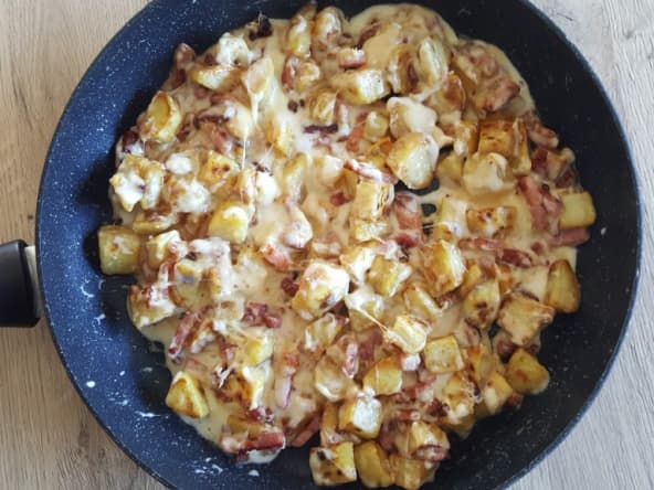 Raclette à la poêle