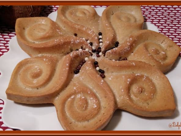 Gâteau aux blancs d’oeufs et noix de coco