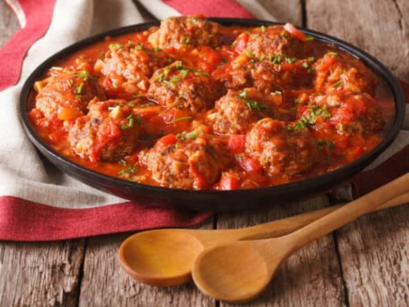 Soupe de boulettes de boeuf - Recette régime