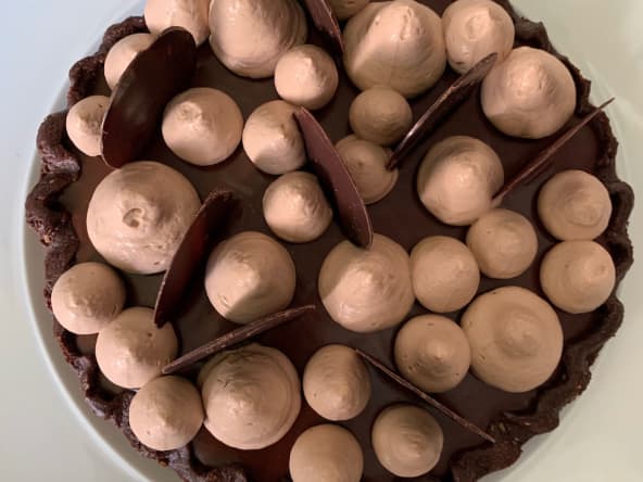 Tarte Onde de choc d'après Frédéric Bau