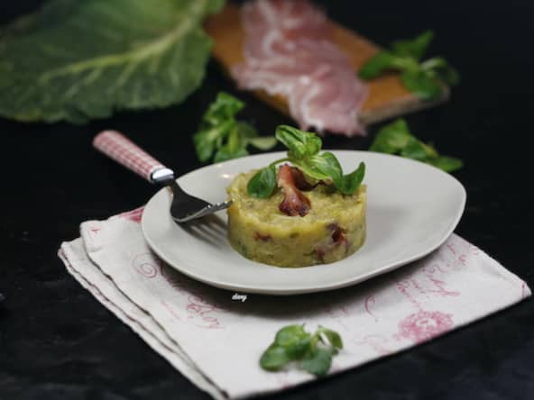 Trinxat au chou lard et pommes de terre