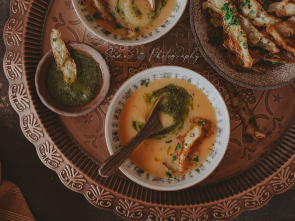 Soupe poireaux pomme de terre carotte