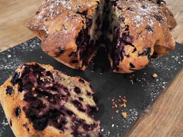 Tourte des Pyrénées aux myrtilles pour le dessert