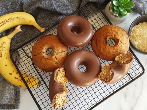 Donuts à la banane