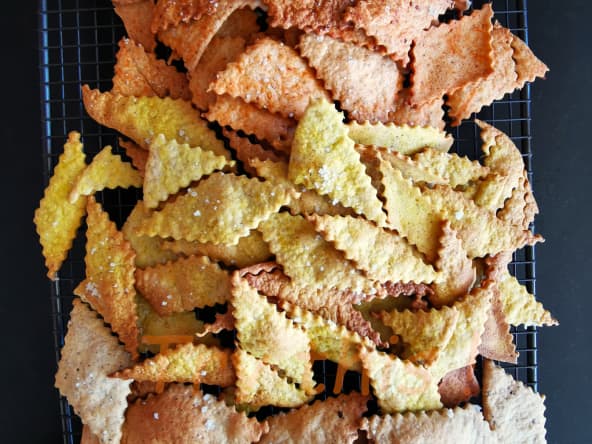 Crackers au levain non-rafraichi