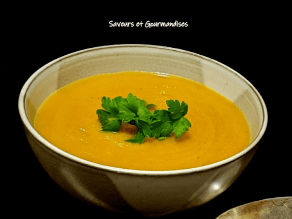 Soupe aux légumes épicés.