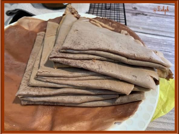 Crêpes au cacao au Thermomix