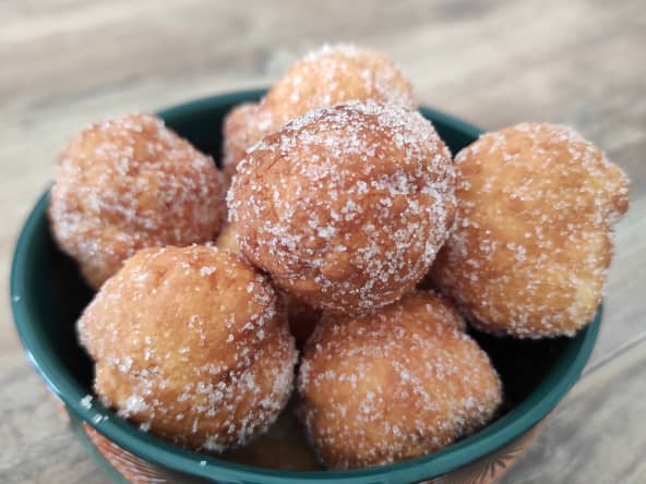 Beignets express au yaourt pour Mardi gras