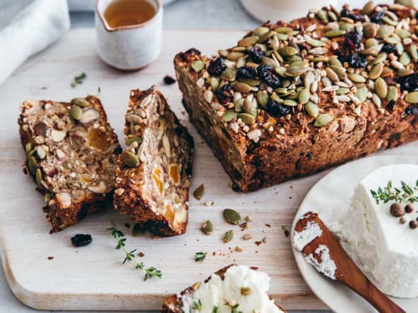 Pain viking sans pétrissage