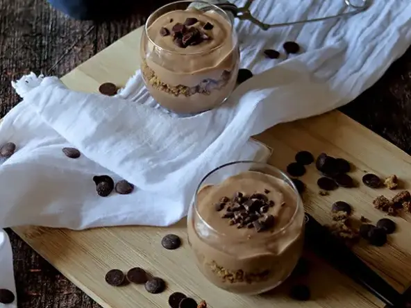 Crèmes chocolat spéculoos sans gluten lait oeuf