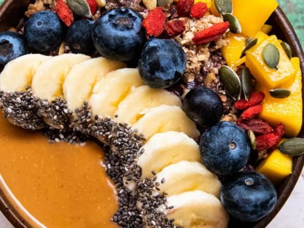 Açai bowl healthy et vegan