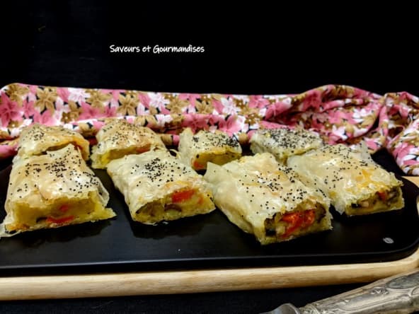 Böreks aux légumes.