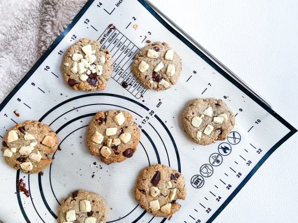 Cookies au tahin Healthy de N.Y. (crousti-fondants)