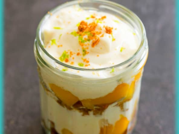 Tiramisu mangue citron vert