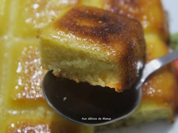 Gâteau à la poudre d'amandes sans farine.