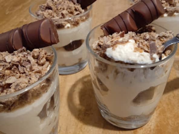 Le tiramisu au Kinder bueno