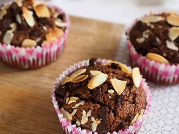 Muffins choco carotte pour le goûter