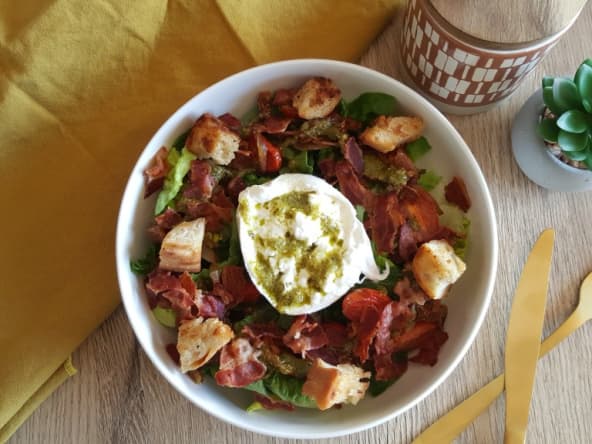 Salade de burrata gourmande