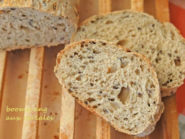 Boomerang aux céréales