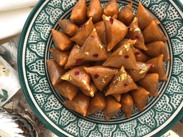 Briouates aux amandes comme au Maroc