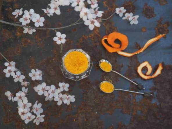 Poudre de zeste d'orange maison