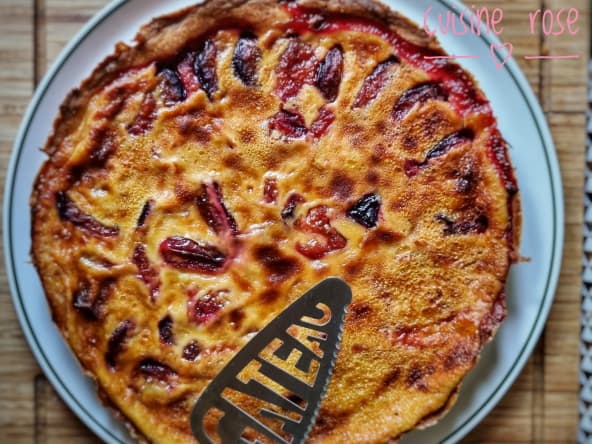 Tarte alsacienne aux quetsches avec pâte briochée (au Companion)