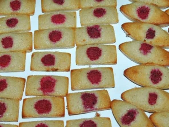 Financiers framboise