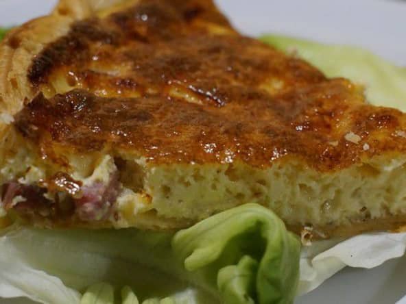 Quiche Lorraine revisitée au comté