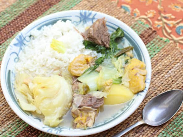 Bouilli ou pot au feu comme aux Philippines