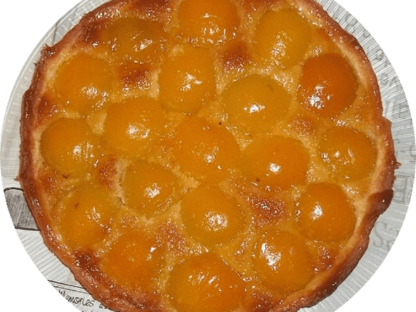 Tarte amandine aux abricots
