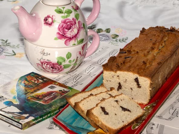 Cake aux pépites de chocolat, IG Bas