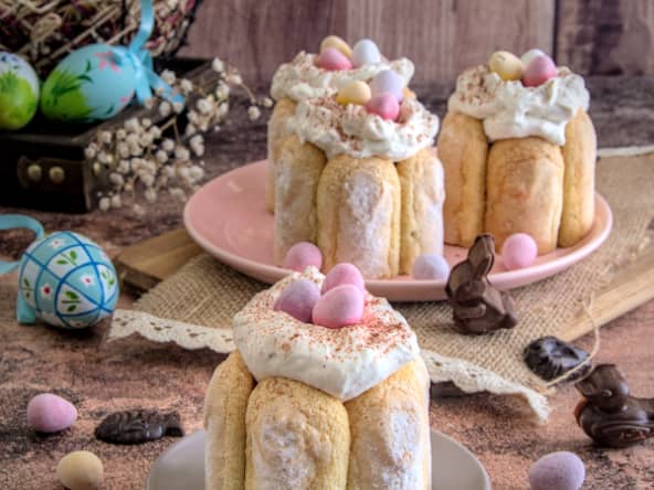 La charlotte de pâques au chocolat
