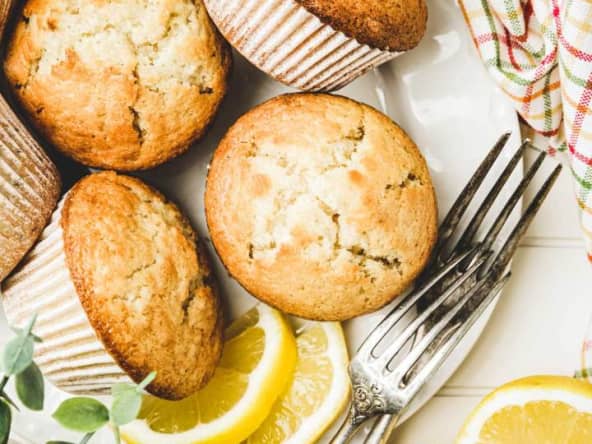 Recettes des Muffins Citron et Glaçage au Sucre
