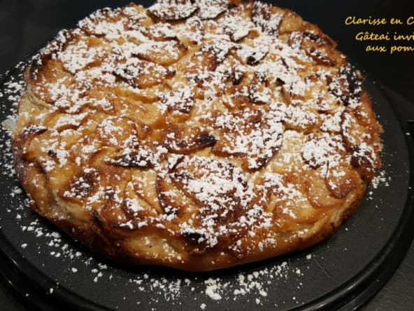 Gâteau invisible aux pommes bien digeste