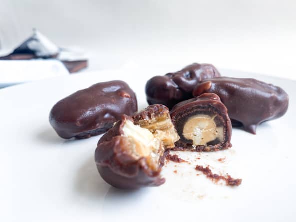 Bouchées glacées façon Snickers Healthy et Vegan