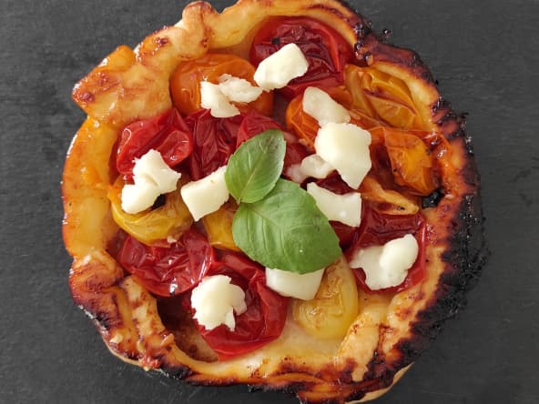 Tartelette tatin de tomate cerise