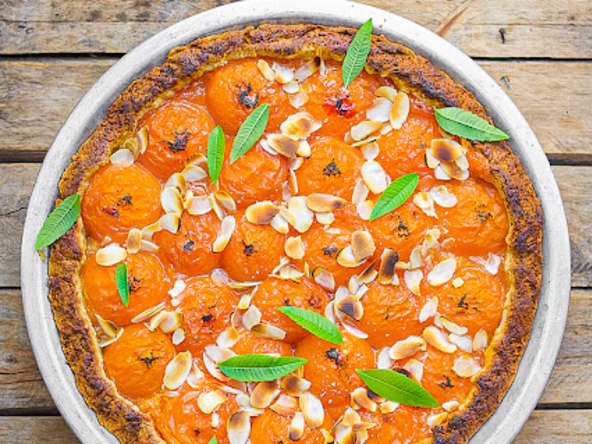 Tarte aux abricots