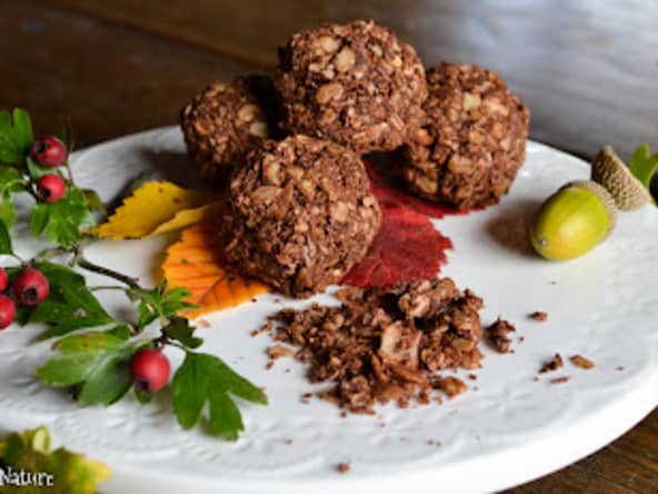 Energy balls au chocolat